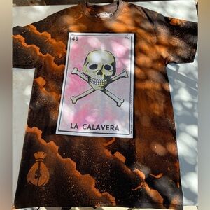 Custom t-shirt La Muerte 1 of 1 tie dye action size M
Broken not broke clothing